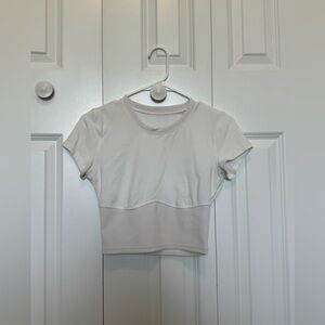 🤍Vintage Lululemon Fitted Crop Top